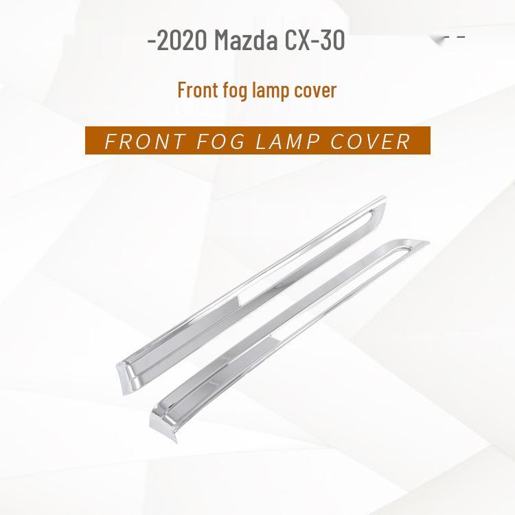 2020 Mazda CX-30 Carbon Fiber Door Bowl, Headlight Frame & Mirror Decals