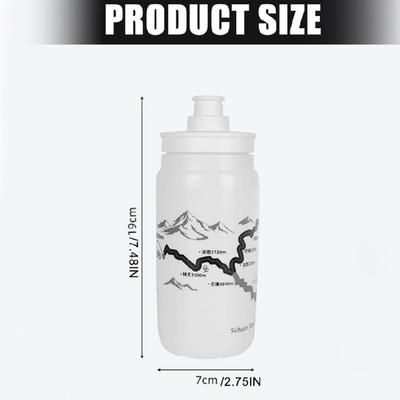 580ML Rennrad Tragbare Trinkflasche Outdoor Cycling Flasche mit No-Lift-Mundstück Quetschflasche Sportflasche Einfach zu bedienen