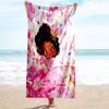 1PC Custom Name "Princess Sweet Dreams" Beach Towel Highly Absorbent And Sand-Resistant Towel for Swimming, Pool, Yoga, And Travel Lightweight