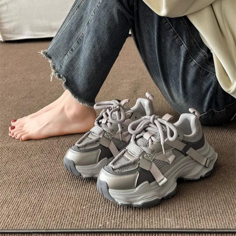Shoes women's new spring fried street dad shoes women's platform versatile sneakers