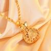 Fashion Vietnamese Sand Gold Lucky Bag Pendant Women's Copper Gold-plated Jewelry