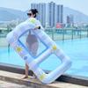 New Style Daisy Stripe Inflatable Pool Float Lounger