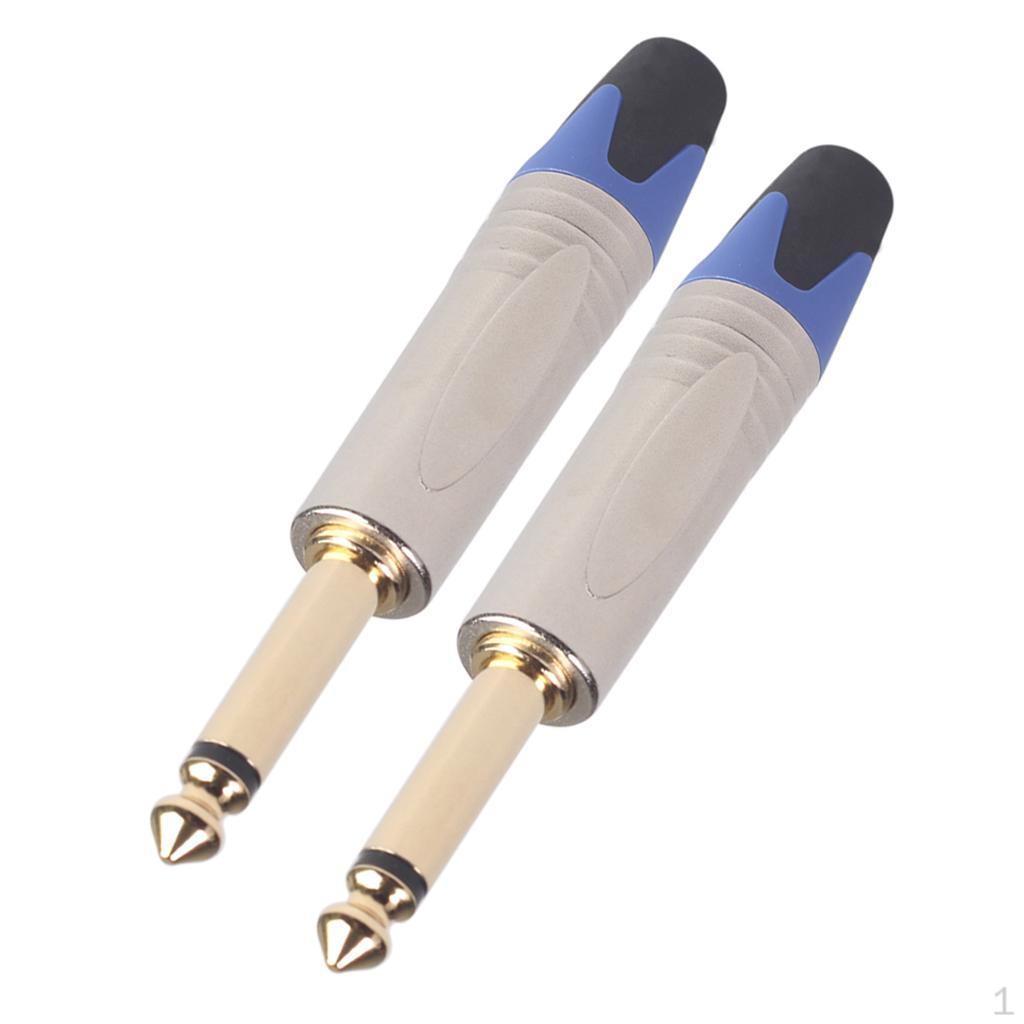 

Набор из 2 шт., сплав 1/4, 6,35 мм, стерео разъем для пайки, аксессуары для усилителей