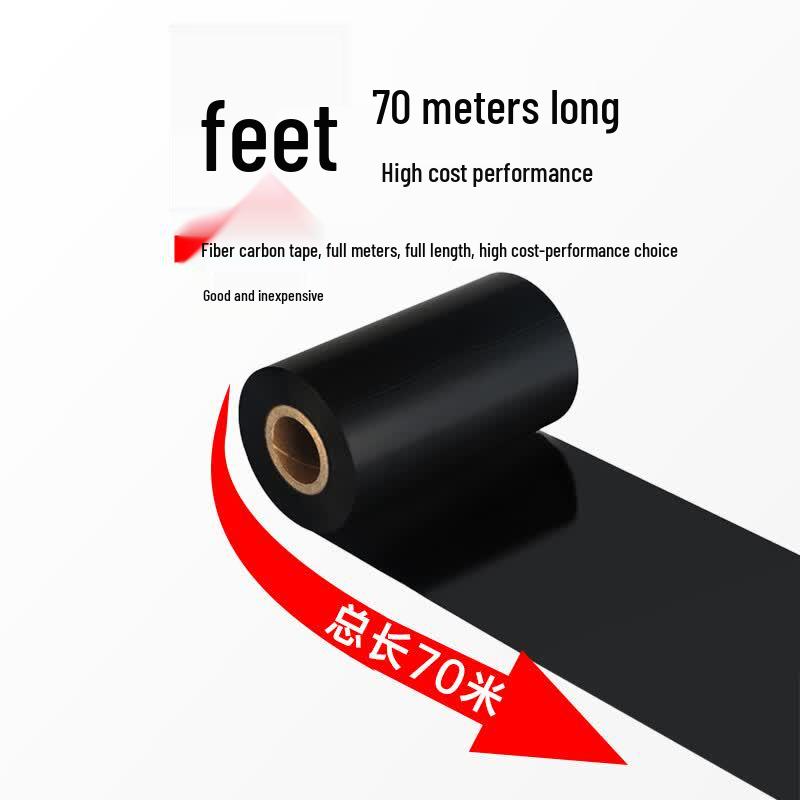 V4INK 110mm*70m Wachs-Thermotransfer-Bänder