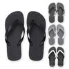 Heren Antislip EVA Slippers: Effen Kleur Zomer Strand T-string Sandalen