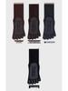 Women's Anti-Odor Five-Toe Yoga Mid-Calf Socks for Autumn/Winter | Anti-Slip Toe-Separating Socks for Sports, Dance, and Pilates