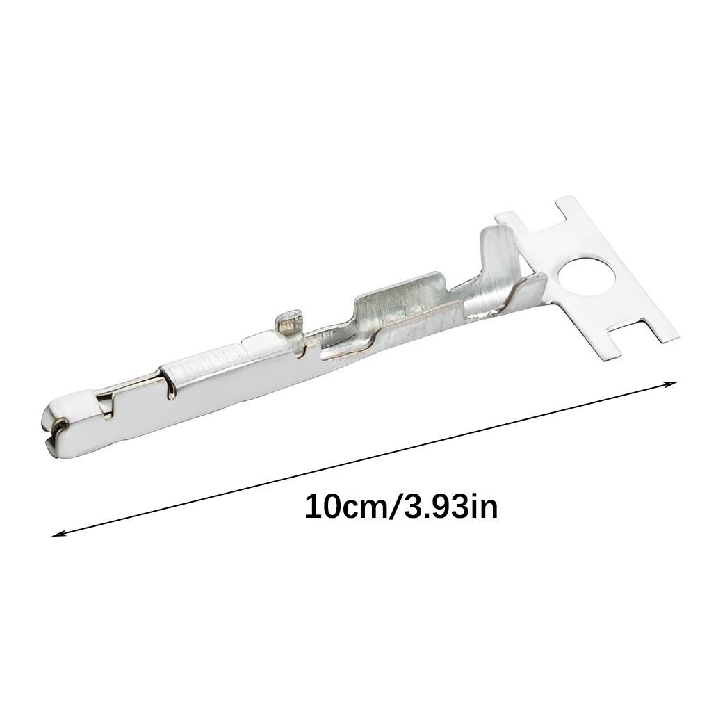 50Pcs Car Wire Connector Socket Crimping Male Metal Pin Terminals Automotive Upgrading Modification Replacement