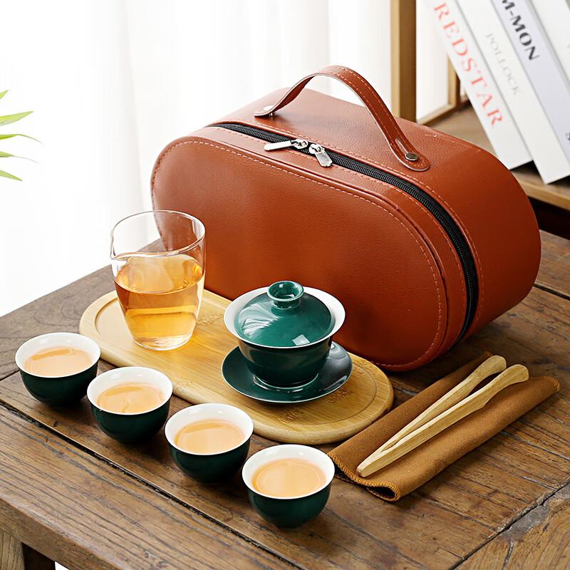 Shangqi Xia Ke Ceramic & Glass Tea Set