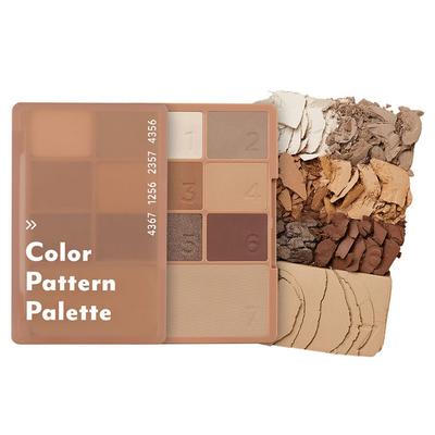 I'M MEME Color Pattern Palette 9.4g, 003 Sand Pattern, 1 Piece
