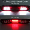 Fit For 2007 2008 2009 2010 2011 2012 2013 Chevy Silverado/GMC Sierra 1500 2500 3500 HD Rear Roof Center LED Third 3Rd Brake Cargo Light Assembly