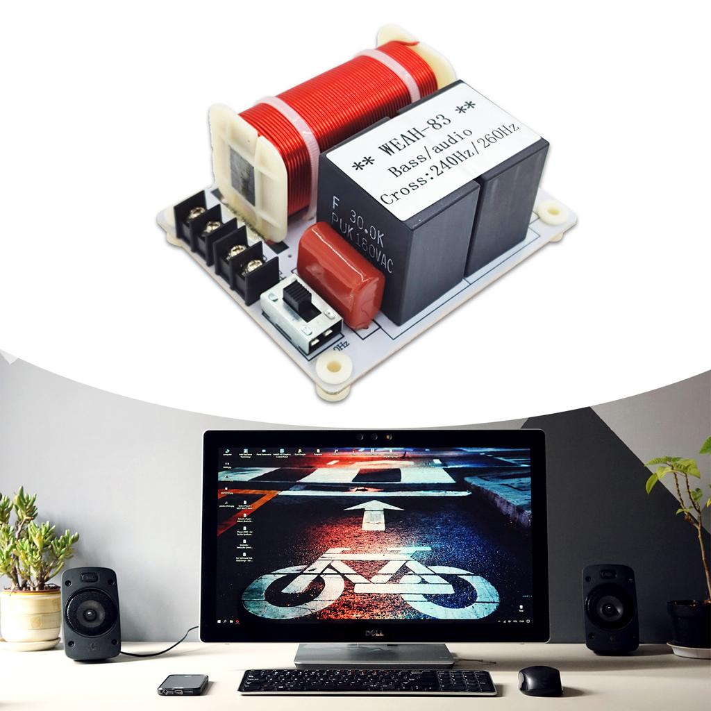 Audio Speaker Frequency Divider Module Pure Bass Hi-Fi Audio Crossover Filter Distributor Board for DIY Speaker