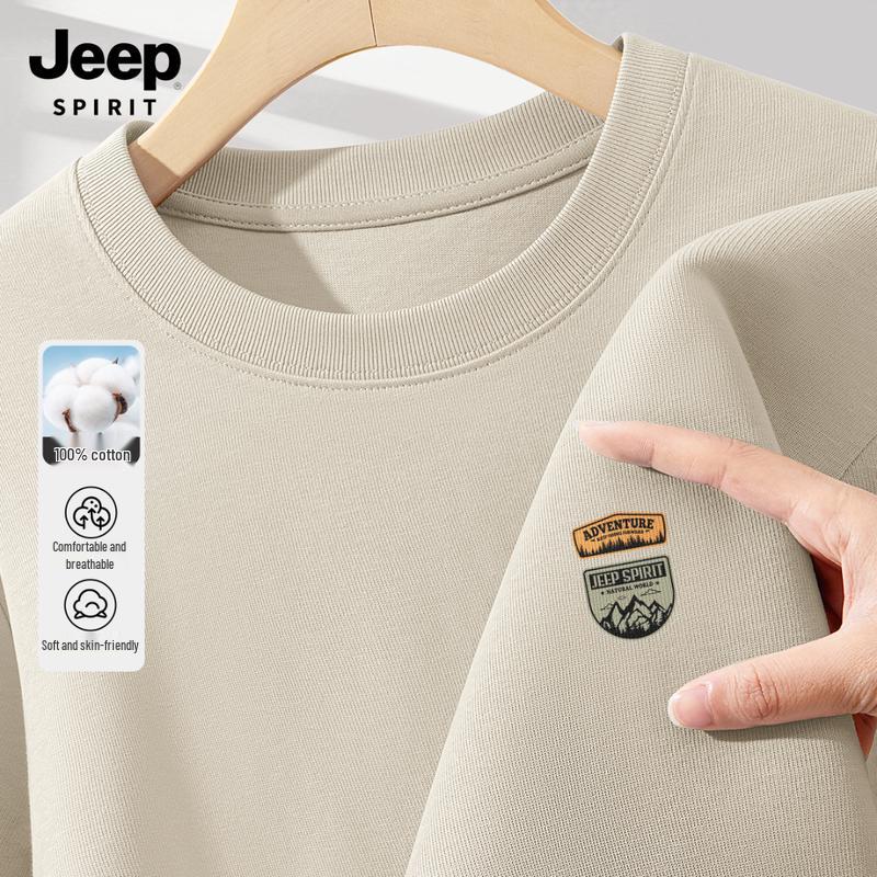 JEEP SPIRIT Men s Cotton Short Sleeve T-Shirt 3XL