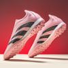 2025 Fashion Men Light Soccer Shoes Size 33-48 Boys Soccer Shoes Football Boots High Ankle Kids Cleats Training Sport Sneakers F