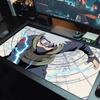 Kakashi Hatake Print  Cushion Non-slip Laptop Tablet Big Mousepad XXL Mat Mini PC Playmat With Lock edge