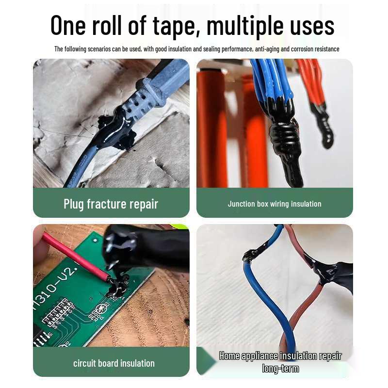 Tekutá elektrická izolační páska Těsnicí hmota pro vodiče a potrubí