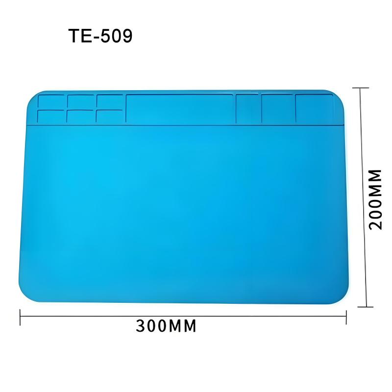 S-160 ESD Silicone Soldering Mat Magnetic Heat Insulation Working Platform Pad PC Phone Maintenance Parts Convenient Placement