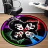 1pc KISS Band Office Round Area Rug, Under Office Chairs Bedroom Living Room Home Decor  a1016261