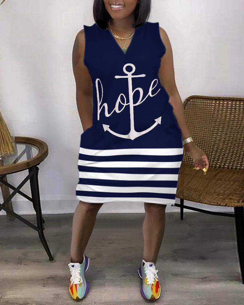 Foreign Trade Cross-border 2026 New Cross-border 3D Printing Outdoor Fashion Casual Loose Large Size Women's V-Neck Sleeveless