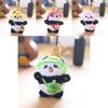 Charming Mini Plush Panda Keychain Cozy Stuffed Animal Hanging Doll For Kids