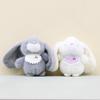 Cute Bib Bunny Keychain Cartoon Girl Backpack Decorative Pendant Gift Dolls