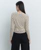 MUSINSA STANDARD WOMAN Women'S Polka Dot Sheer Long Sleeve T-Shirt [Cream]