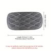 Luxury Car Armrest Pad - Universal Fit, Quilted Diamond Pattern, Comfortable Cushioning for Vehicle Center Console, Auto Interior Accessories