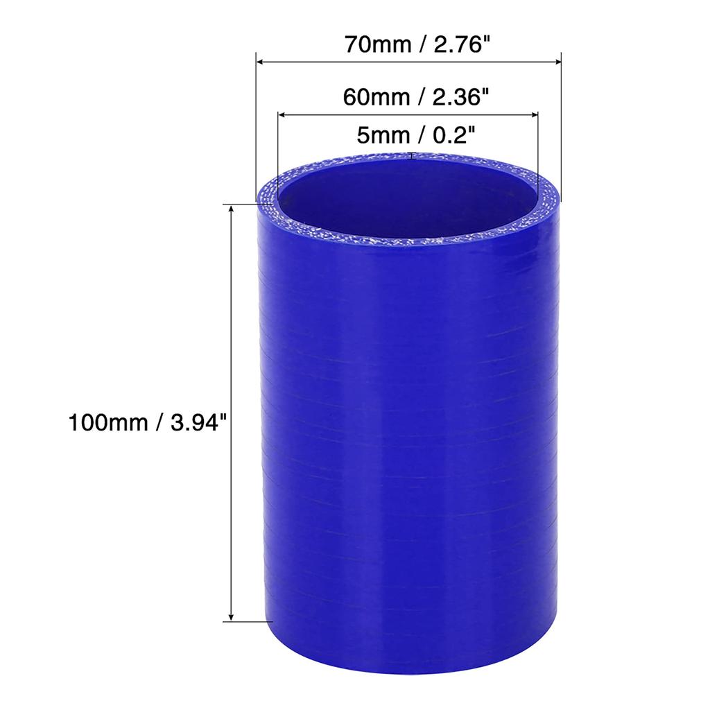 uxcell Silicone Hose, Intercooler Silicone Hose, Intake Hose, Silicone Pipe, Radiator Hose, Inner Diameter
