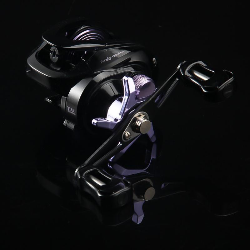 Mavllos 7.2 High Speed Ratio 8KG Strong Brake Anti-explosion Line Unloading Alarm Special Long-distance Casting Reel for Perch/horse Mouth/croaker