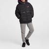 Nike Sportswear Solid Color Casual Lace-Up Mid-Rise Knit Joggers Kids Joggers Dark-Heather-Gray AJ6721-063