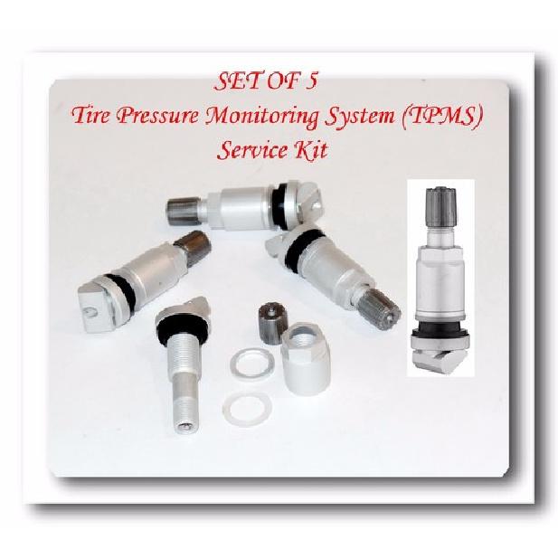 5 Kits Tire Pressure Monitoring System (TPMS) Service Kit For Hyundai Kia