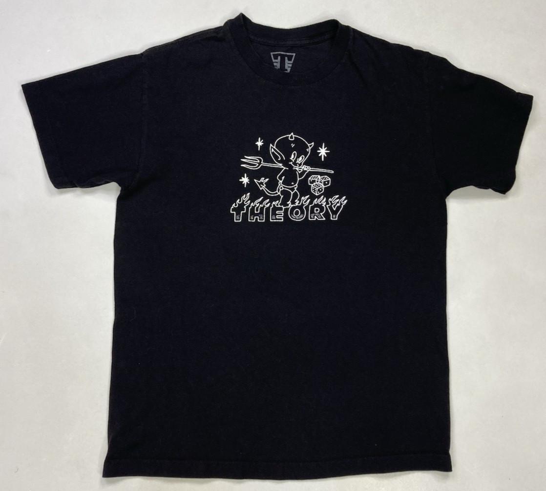 The Ory Skate Devil Graphic T-shirt Men Medium Black Short Sleeve XL