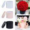 Cardboard Flower Gift Box Solid Color Flower Arrangement Bucket  Valentine's Day