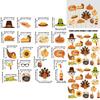 Thanksgiving Day Party Photo Props With Turkey Design For Festive Home Celebration Set