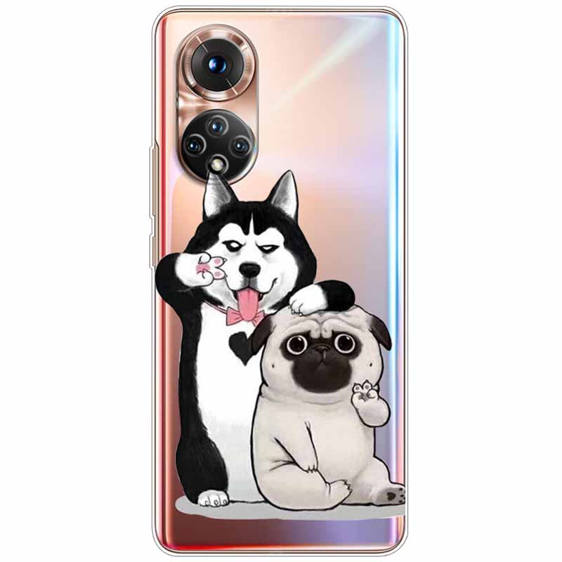 Clear Soft TPU Cover For Honor 50 Pro Lite Case Honor70 5G New Silicone Transparent Funda for Huawei Honor 70 5G Honor50 Coque