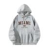 Sweat à capuche à cordon Casual Doux Pull Hauts pour Voyage Randonnée Trajet M