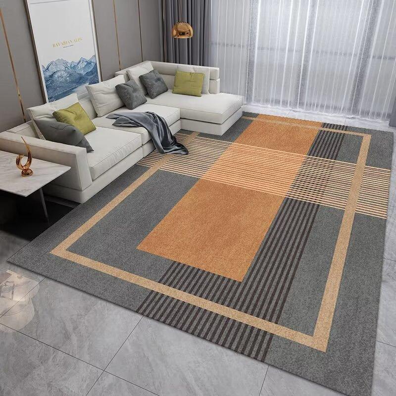 Nordic Style Living Room Carpet Bedroom Bedside Mattress Large Area Full Crystal Velvet Carpet