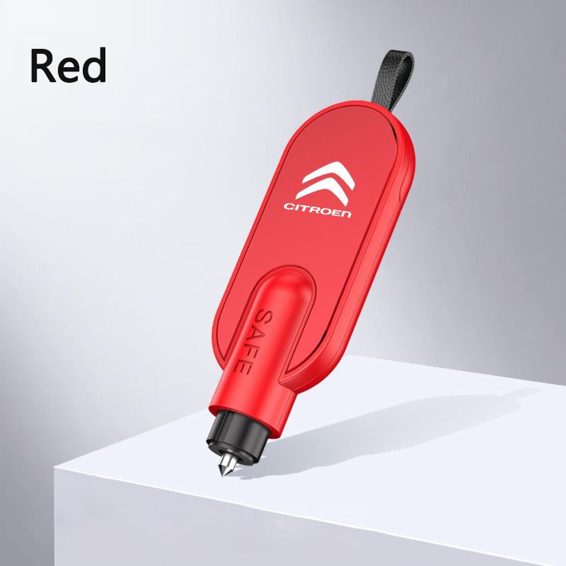 

Car Window Breaker Multifunctional Fast Broken Windows Tools For Citroen C1 C2 C3 Vts C4 Saxo C4L C5 C6 C8 Xsara Picasso Berling красный