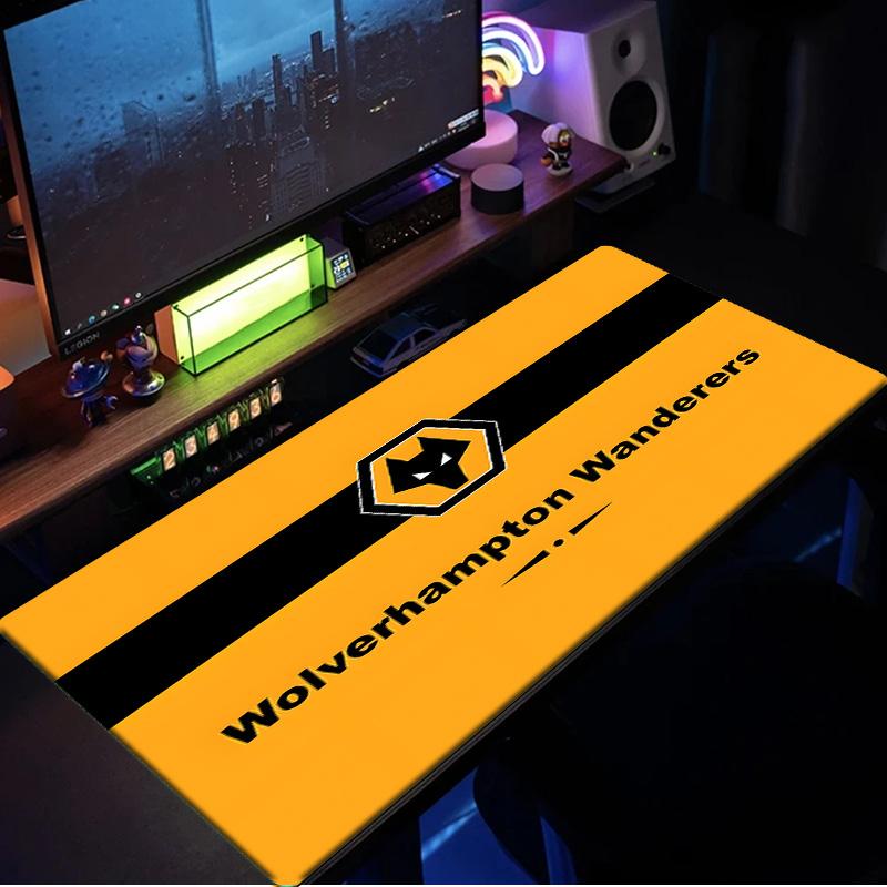Wolf In The Night Wanderer Mauspads, Gummibasis, Mauspads für Gamer und Bürogebrauch, Gaming-Schreibtisch , Leicht zu reinigende Matte Weihnachts-Fan-Geschenke