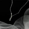 Elegant 925 Sterling Silver Shiny Zircon Star Choker Silver Simple Gift For Girls Necklace Women Party Female Fine Jewelry