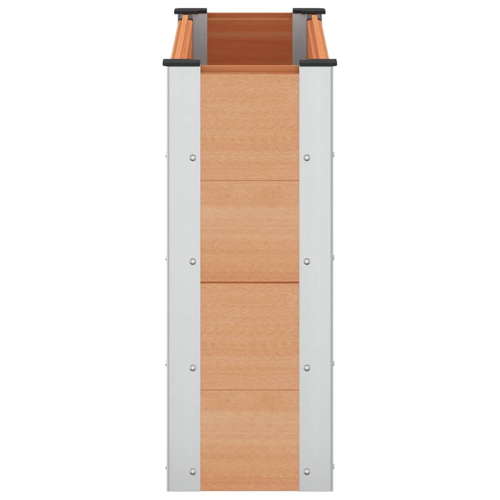 Raised Garden Bed Brown 100 X 30 X 72 Cm