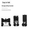 Portable Outdoor Camping Handcart and Picnic Trolley