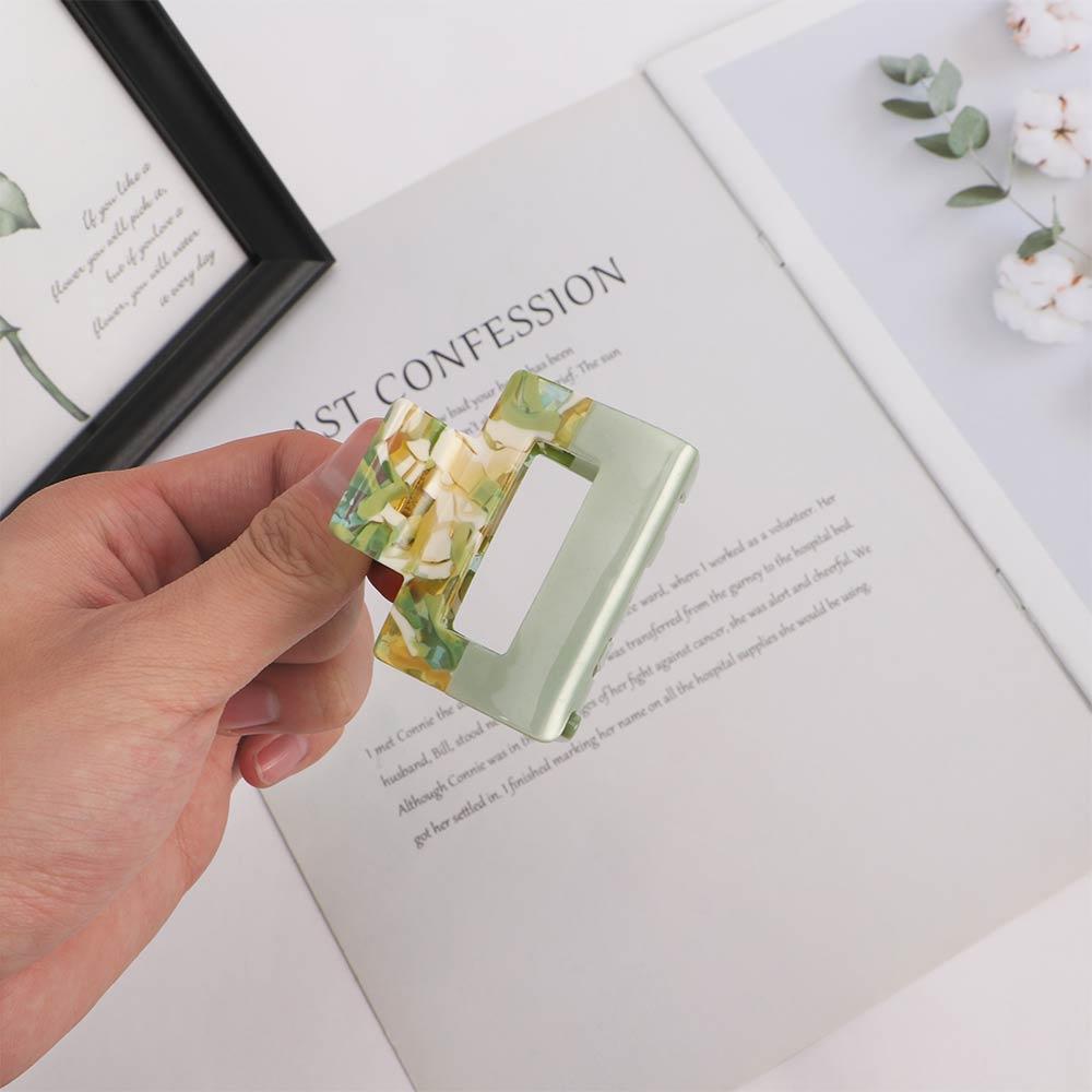 Acetatfolie Marmorprint Mode Haarschmuck Damen Haarspangen Haarspangen Koreanischer Stil Haarnadeln