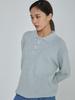 AOTT Curly Long Sleeve Knit Sky Blue