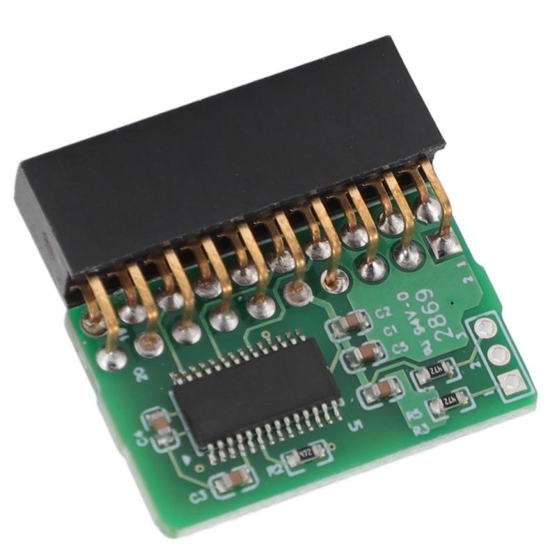 20Pin TPM 2.0 Module Vertical Trusted Platform Module For SuperMicro AOM TPM 9665V TCG 2.0