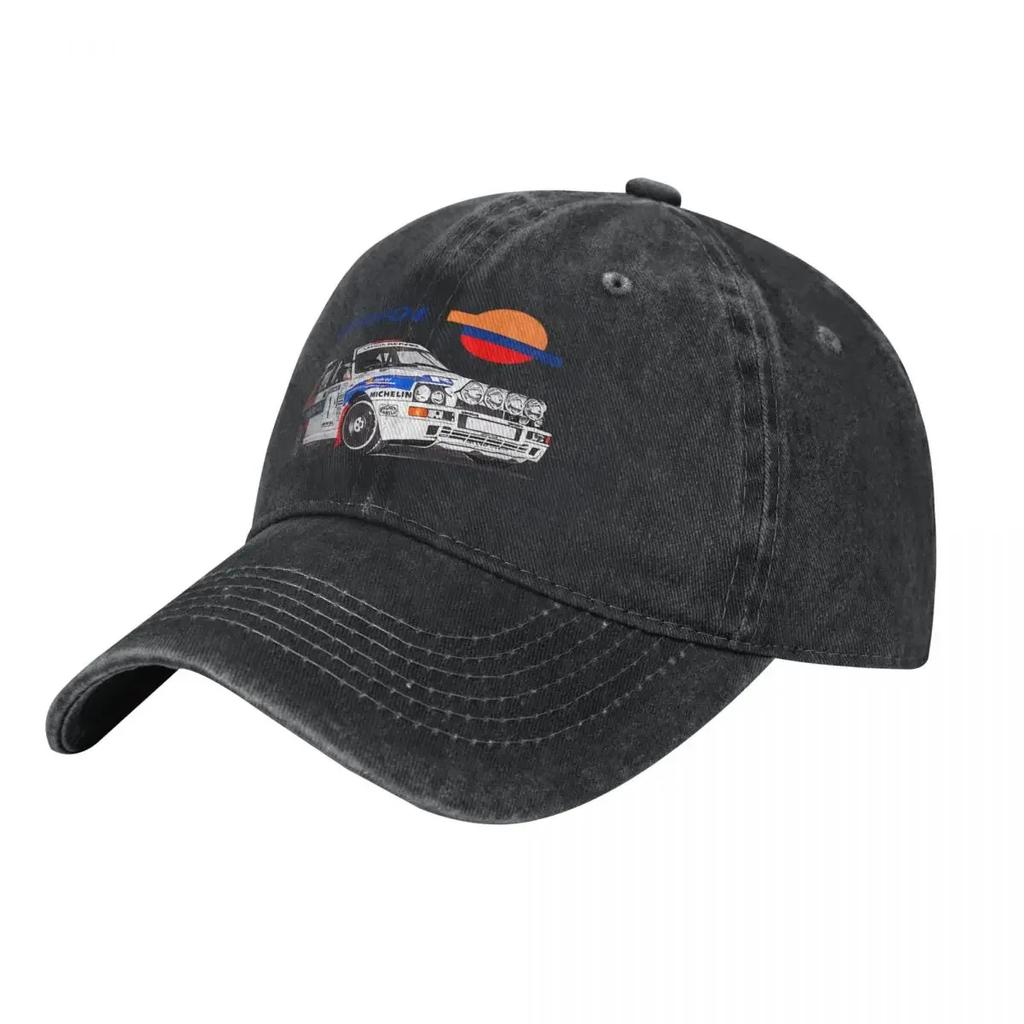 Lancia Repsol Rally WRC Carlos Sainz Bílá Módní Baseballová Čepice s Kšiltem Unisex Klobouk Dámská Čepice Unisex Klobouk