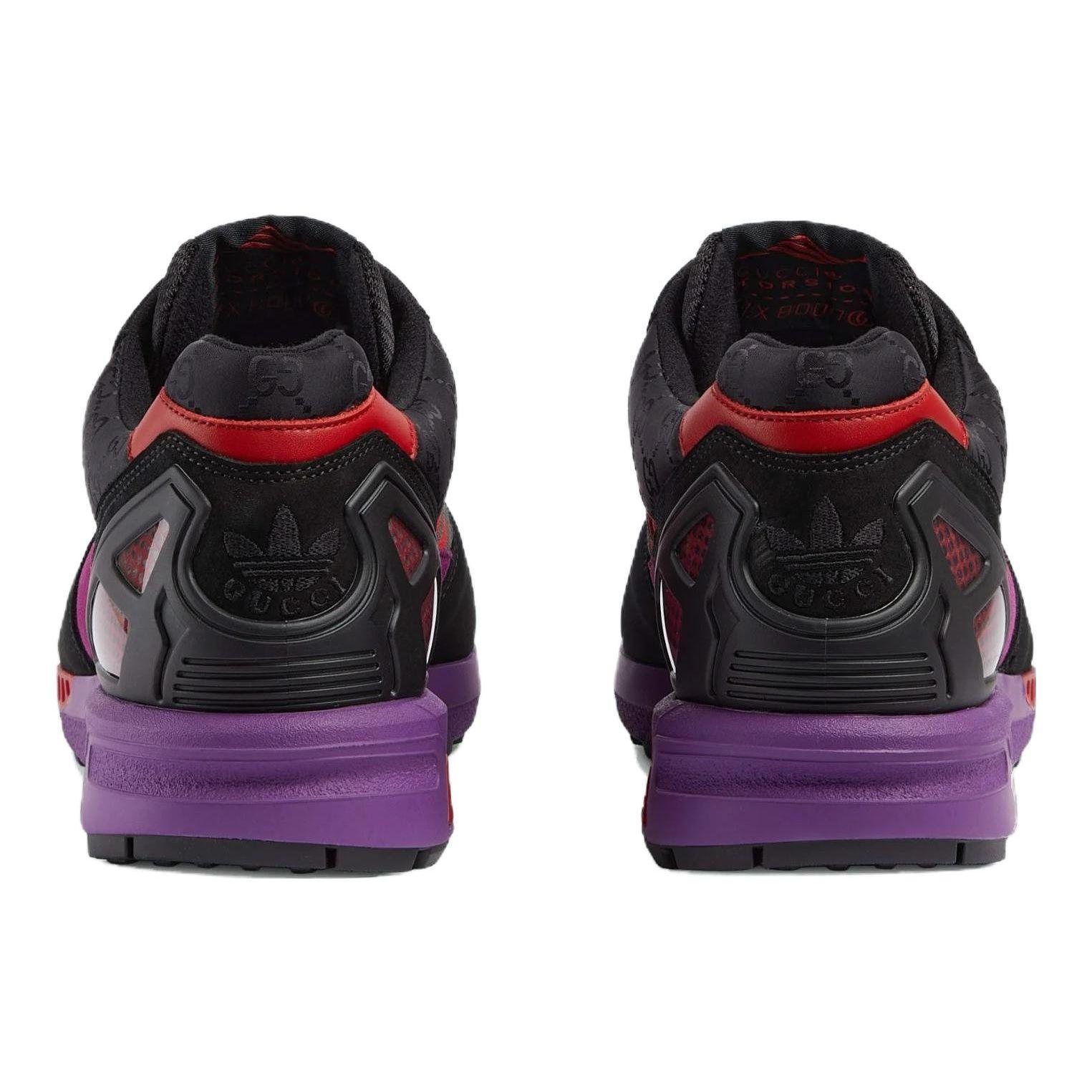 八 Adidas ZX 8000 Black GG Monogram Men Sneakers 721936-AAA89-1091