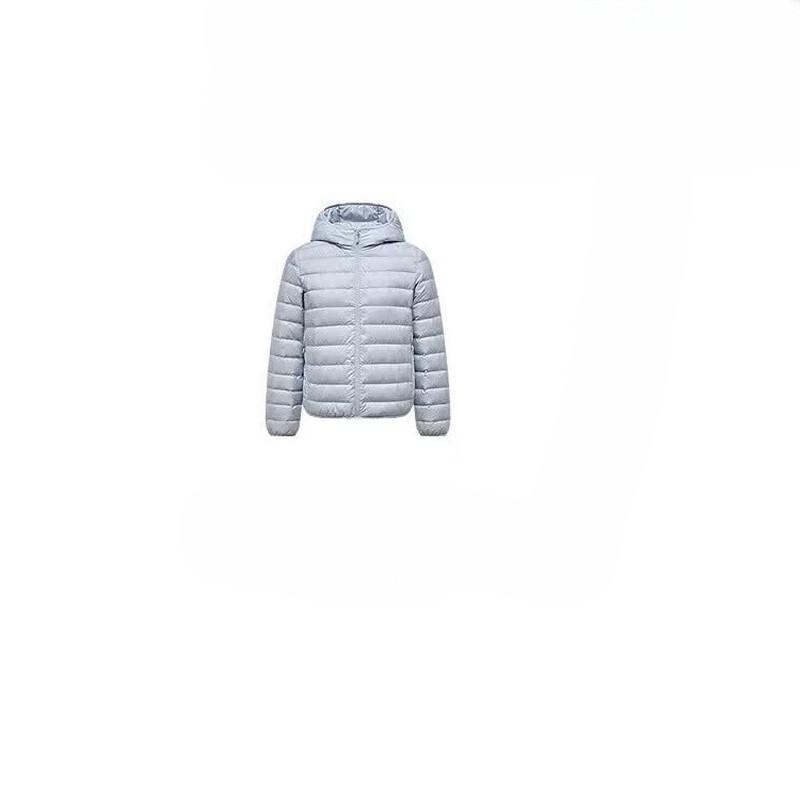 BOSIDENG Women's Lightweight Duck Down Hooded Jacket