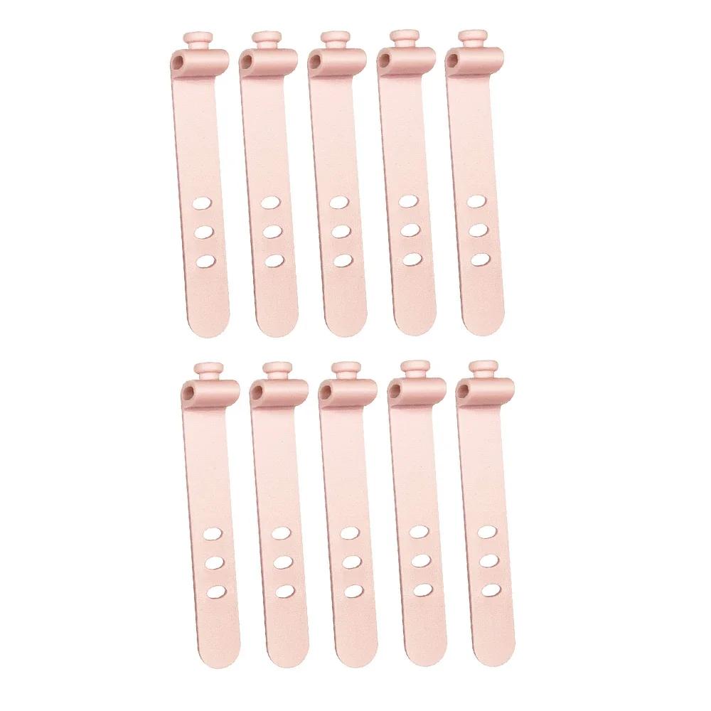 10/5/1pcs Reusable Fastening Cable Ties Cord Organizer for Earphone Mouse Cable Winder Portable Soft Silicone Wire Organizer