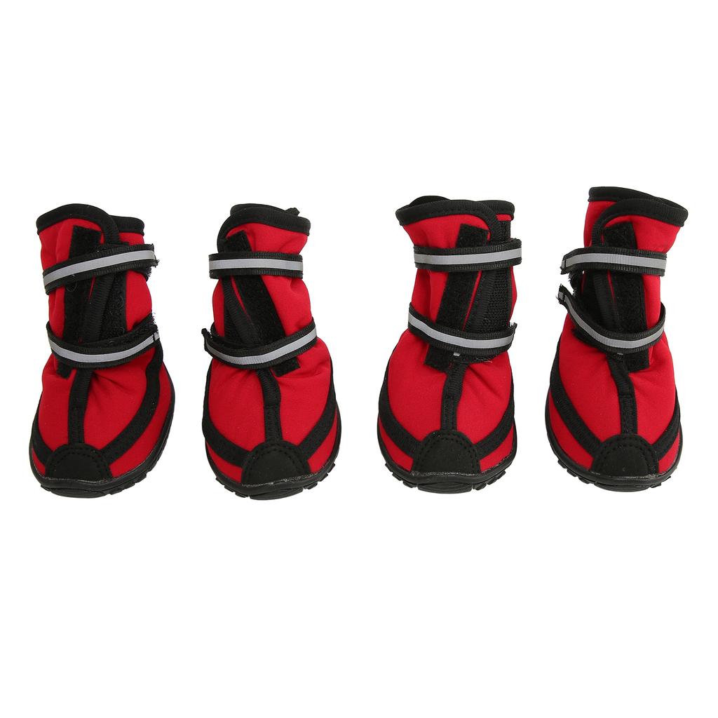 Dog Hiking Shoes Strong Slip Resistance Sole Brthable Reflective Pet NaPAW Protectors