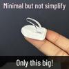Sturdy No-Drill Adhesive Hooks for Bedroom, Kitchen, or Door - Strong Load-Bearing Small Hooks